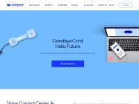 Desktop screenshot for dialpad.com