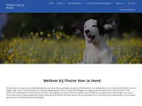 Screenshot of pleziervoorjehond.nl