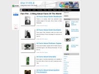 Desktop screenshot for factfile.org