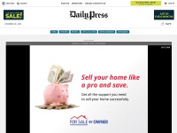 Desktop screenshot for dailypress.com