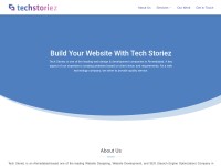 Desktop screenshot for techstoriez.com