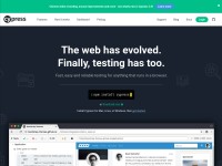 Desktop screenshot for cypress.io