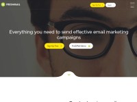 Desktop screenshot for freshmail.com