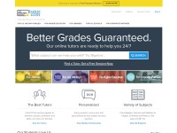 Desktop screenshot for tutor.com