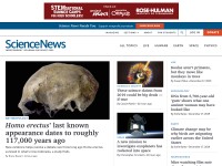 Desktop screenshot for sciencenews.org