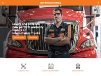 Desktop screenshot for internationaltrucks.com