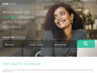 Desktop screenshot for jobhero.com