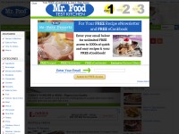 Desktop screenshot for mrfood.com