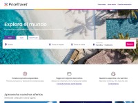 Desktop screenshot for pricetravel.com