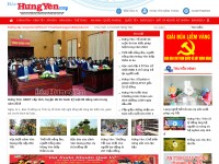 Desktop screenshot for baohungyen.vn