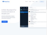 Desktop screenshot for medchatapp.com