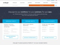 Desktop screenshot for onelogin.com