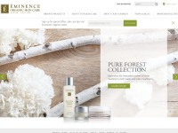 Desktop screenshot for eminenceorganics.com