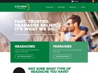 Desktop screenshot for excedrin.com