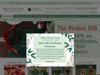 Desktop screenshot for whiteflowerfarm.com