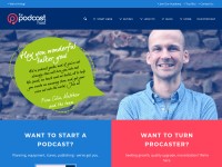 Desktop screenshot for thepodcasthost.com