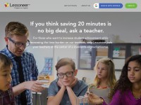 Desktop screenshot for lessoneer.com