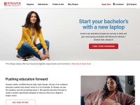 Desktop screenshot for strayer.edu