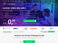 Desktop screenshot for tophebergement.com