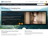 Desktop screenshot for ebrd.com