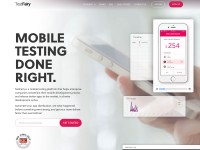 Desktop screenshot for testfairy.com