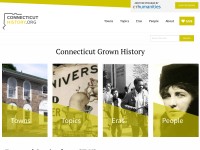 Desktop screenshot for connecticuthistory.org