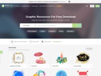 Desktop screenshot for pngtree.com