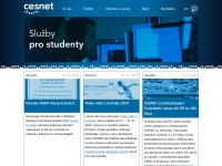 Desktop screenshot for cesnet.cz