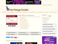 Desktop screenshot for freevintagecrochet.com