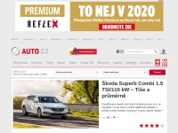 Screenshot of auto.cz