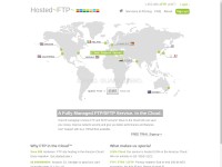 Desktop screenshot for hostedftp.com