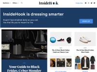 Desktop screenshot for insidehook.com