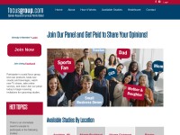 Desktop screenshot for focusgroup.com