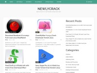 Desktop screenshot for newlycrack.com