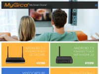 Desktop screenshot for mygica.com