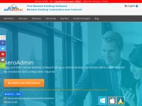 Desktop screenshot for aeroadmin.com