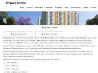 Desktop screenshot for thebrigadecitrinebudigere.live