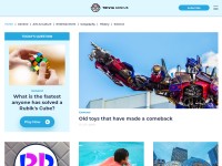 Desktop screenshot for triviagenius.com