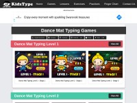 Desktop screenshot for kidztype.com