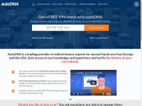 Desktop screenshot for autodna.com