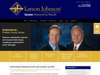 Desktop screenshot for larsonjohnsonlaw.com