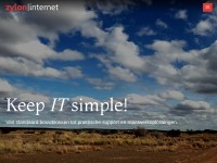 Desktop screenshot for zylon.net