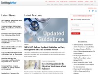 Desktop screenshot for thecardiologyadvisor.com