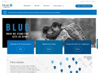 Desktop screenshot for blueshieldca.com