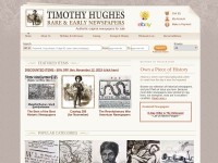 Desktop screenshot for rarenewspapers.com