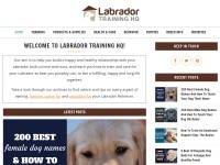 Desktop screenshot for labradortraininghq.com