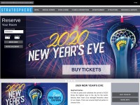 Desktop screenshot for stratospherehotel.com