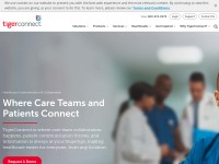 Desktop screenshot for tigertext.com