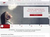 Desktop screenshot for infoserve.de