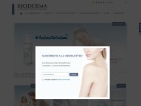 Desktop screenshot for bioderma.es